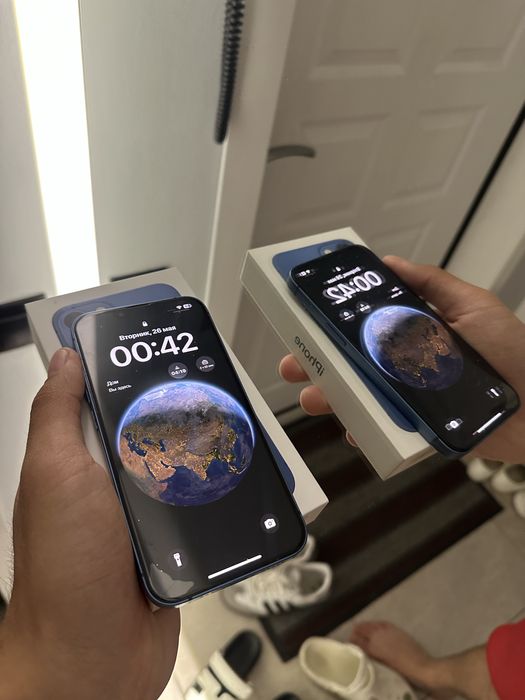 Синий iPhone 13, 128gb