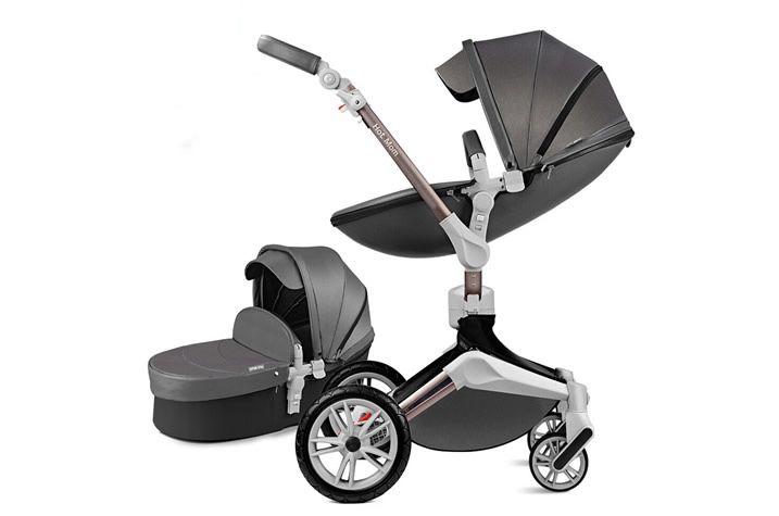 Коляска 2 в 1 люлька и прогулочный блок