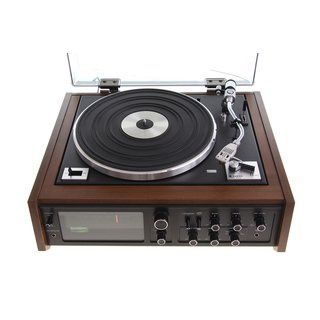 Pickup/pick-up cu radio si amplificator Sanyo DXT 5500L, rar, colectie