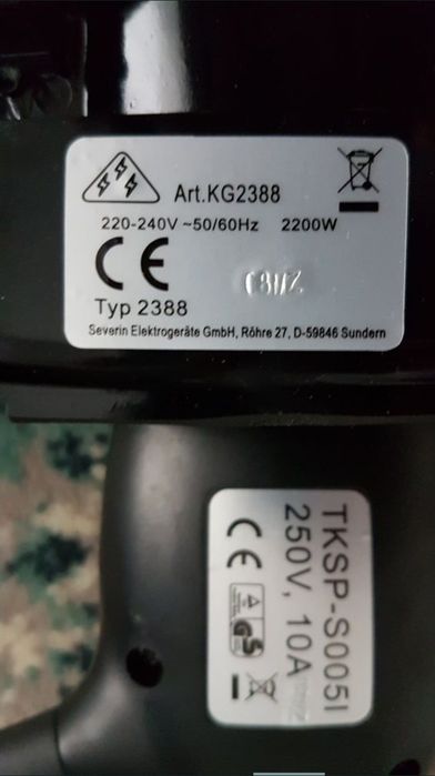 Grill electric nou Severin KG 2388 2200W