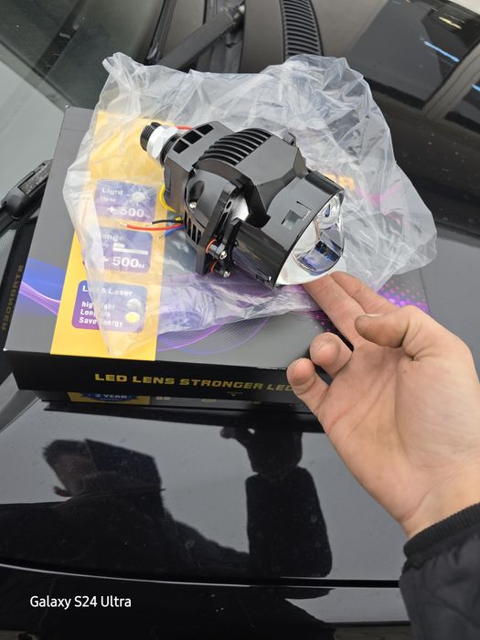 Lupe 3 inch bi led asistenta lasser