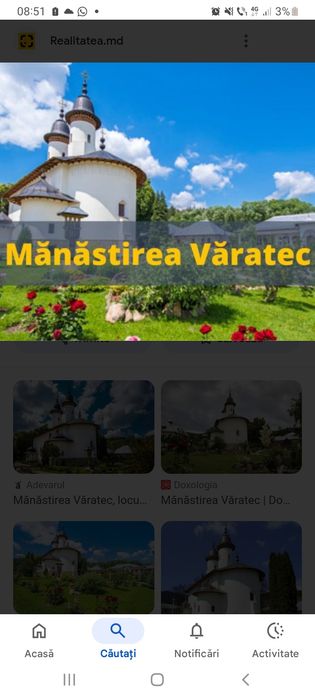 La 500 m de MĂNASTIREA VĂRATEC CASA de vanzare sau TEREN zona de maici