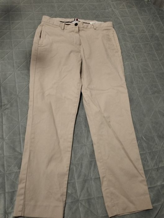 Pantaloni drepți Tommy Hilfiger