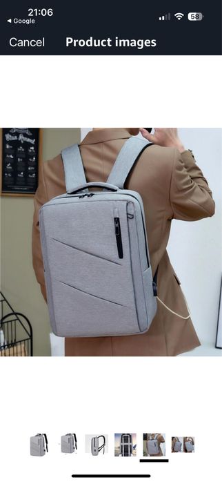 Раница с отделение за