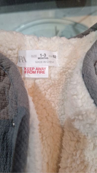 Salopeta Zara de iarna