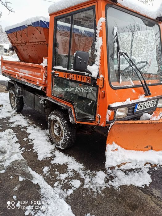 Снегопочистване в района на София комплекси паркинги гаражи малки улиц