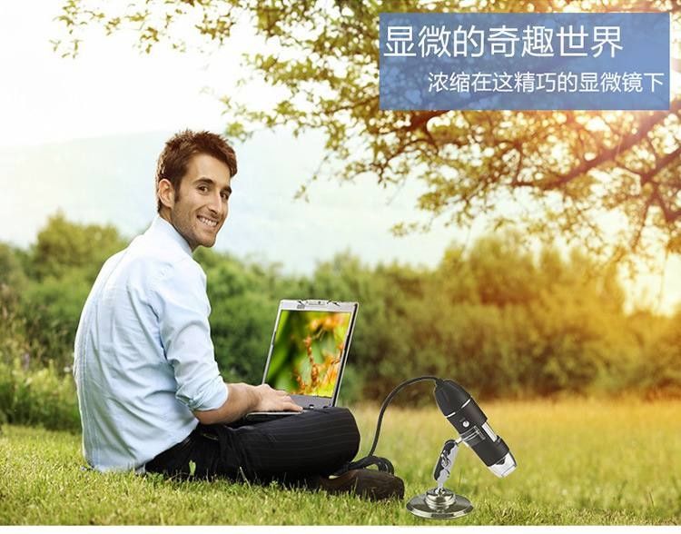 Микроскоп состоит из высококачественной ИС и электронных компонентов,