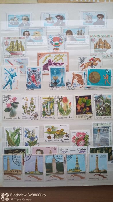 Албум с колекции от пощенски марки