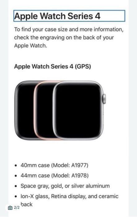 Apple Watch Series 4