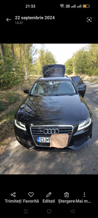 Vând Audi A4 B8 Avant diesel