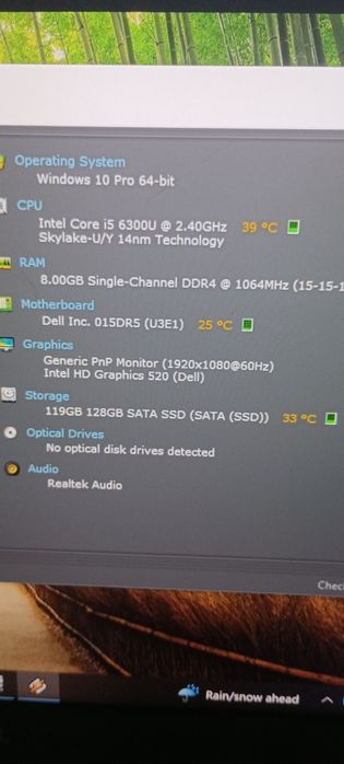 Laptop dell latitude E5490