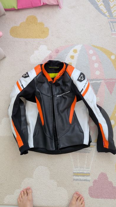 Geaca moto piele Macna