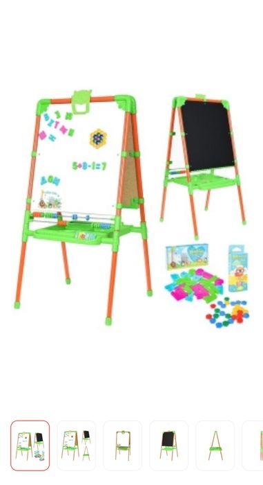Продам мольберт детский с фигурами