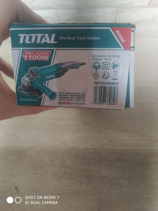 Продам болгарку Total один раз использовал