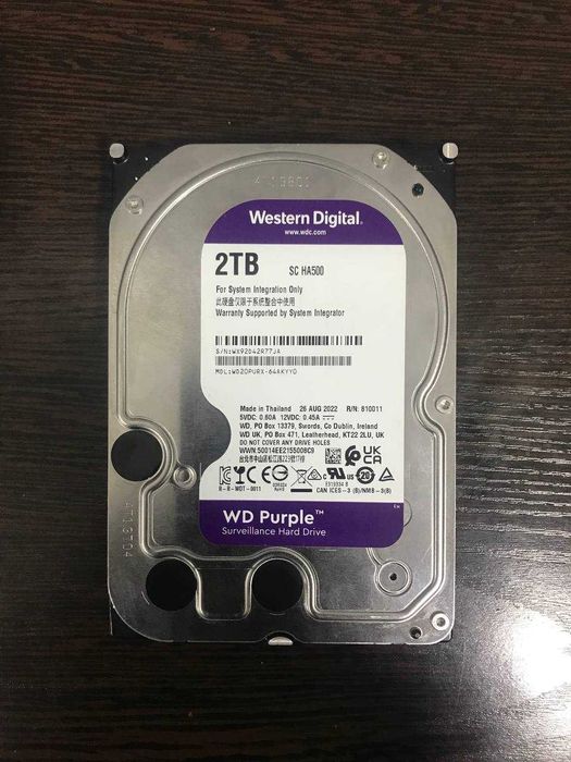 Hikvision DS-7608NI-K2 новый (полный комплект), HDD WD 2TB отдельно