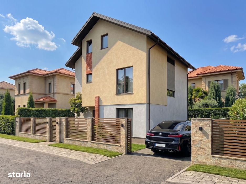 Casa individuala cu 5 camere. Teren 320 mp.