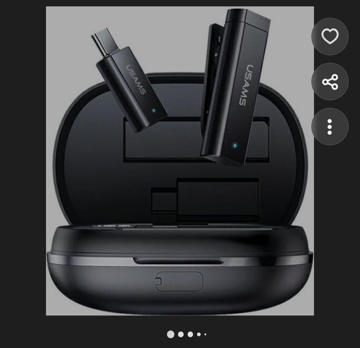 Wireless Microfon - USAMS US-ZB243 cu Bluetooth, Clip On