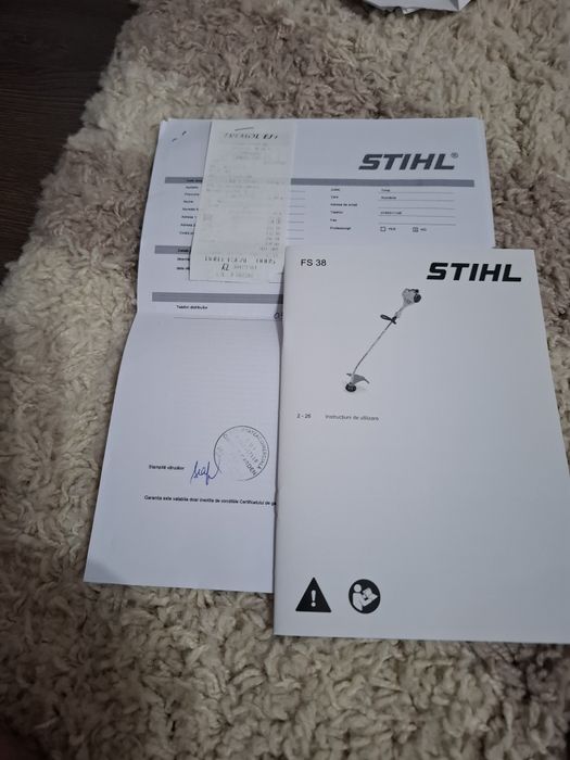 Vand trimer sthil fs 38