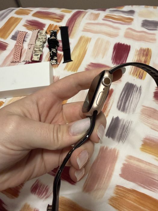 Apple watch seria 6 gold