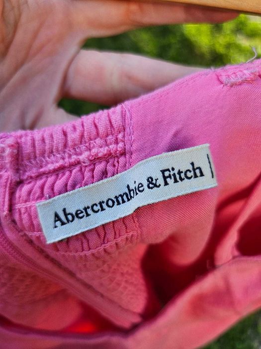 Ленена рокля Abercrombie & Fitch