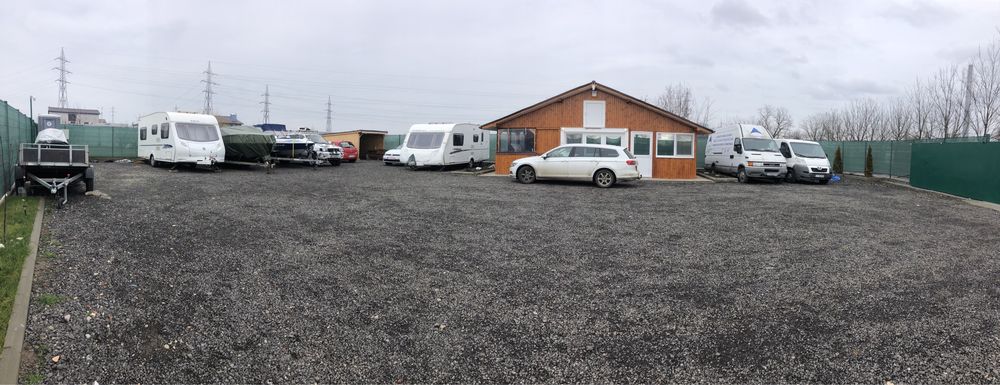 Parcare amenajata pt. barci, rulote, atv, skyjet, autoutilitare , etc