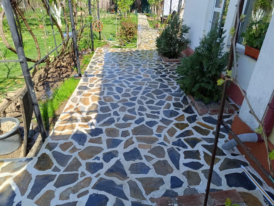 Pavaj din piatră Naturală. Super rezistență și calitate