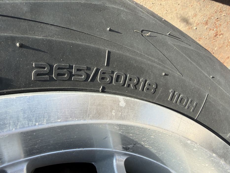 Диски 18 стояли на toyota 4runner 215