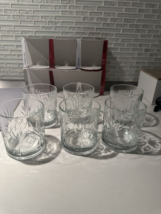 Set 5 pahare din sticla