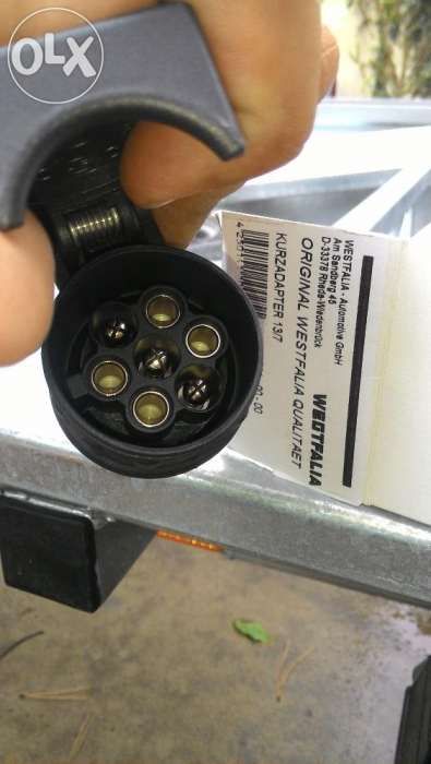 Adaptor electric 7/13 sau 13/7 pini pentru remorci,platforme si rulote