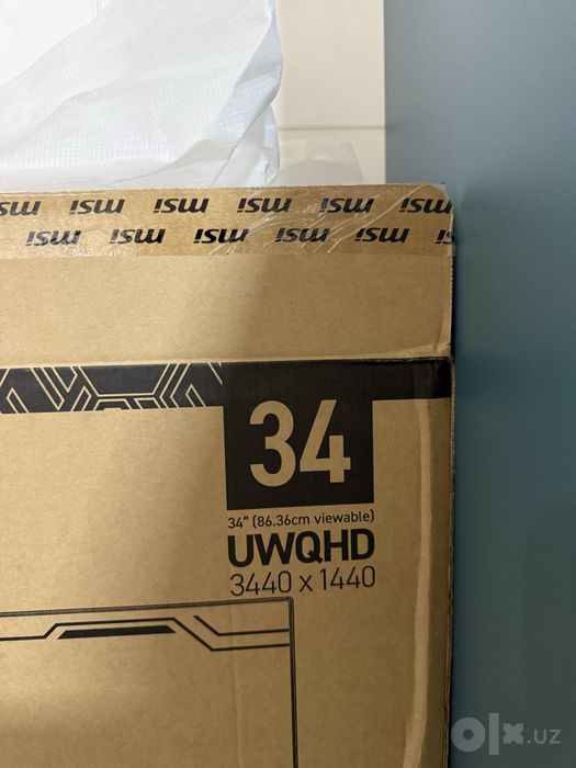 MSI monitor 34 sotiladi