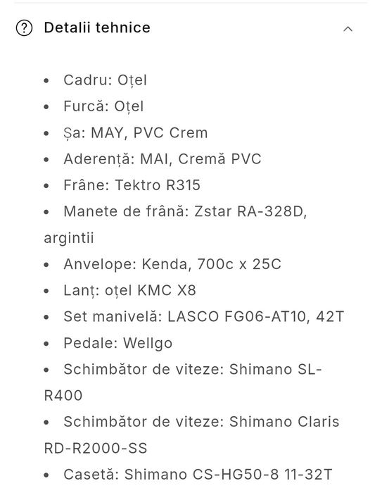 Bicicleta YIWU+ Chrome