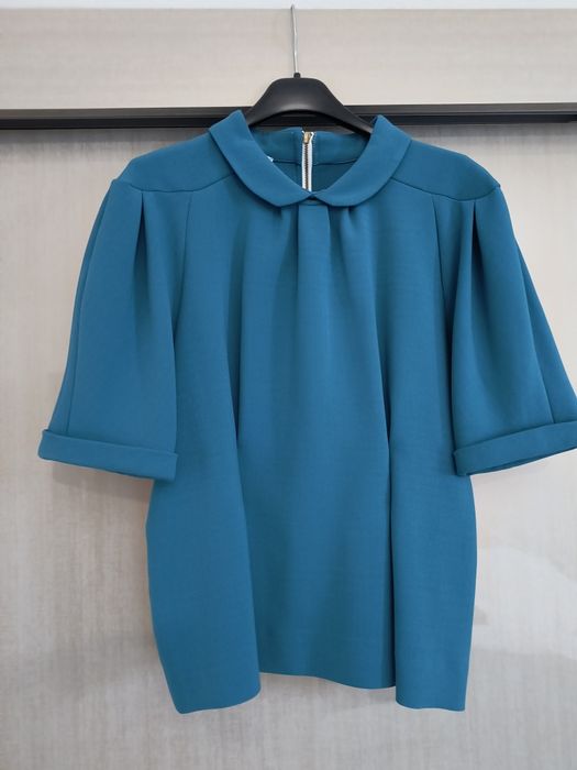 Costum vintage albastru petrol