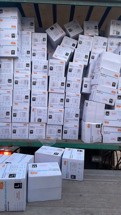 Перчатки Wally plastic нитровинил