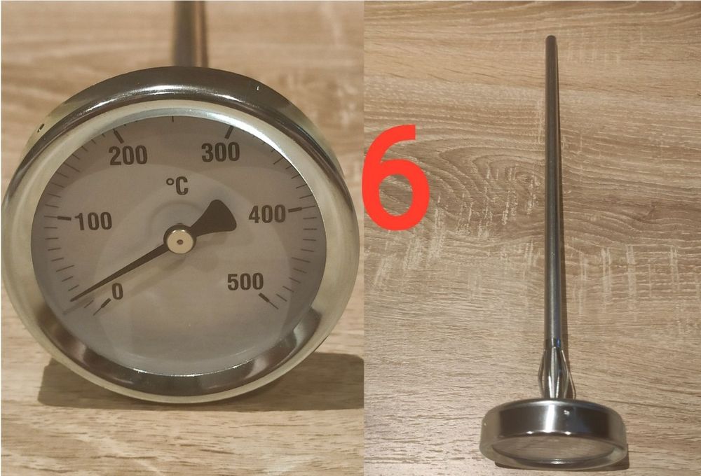 Термометри за барбекю, скара, сушилня, фурна, меса,напитки,ястия 500°С