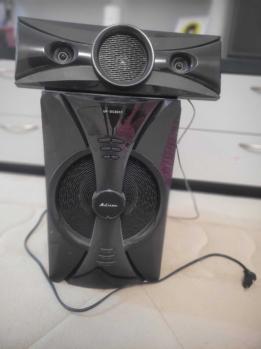 Sistem audio bluetooth Ailiang, 30 W, intrare USB, card SD
