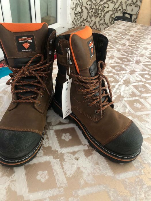 Мужские сапоги кожаные