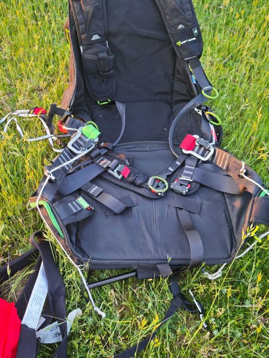 Parapanta ION6, seletă, rezervă, rucsac transport