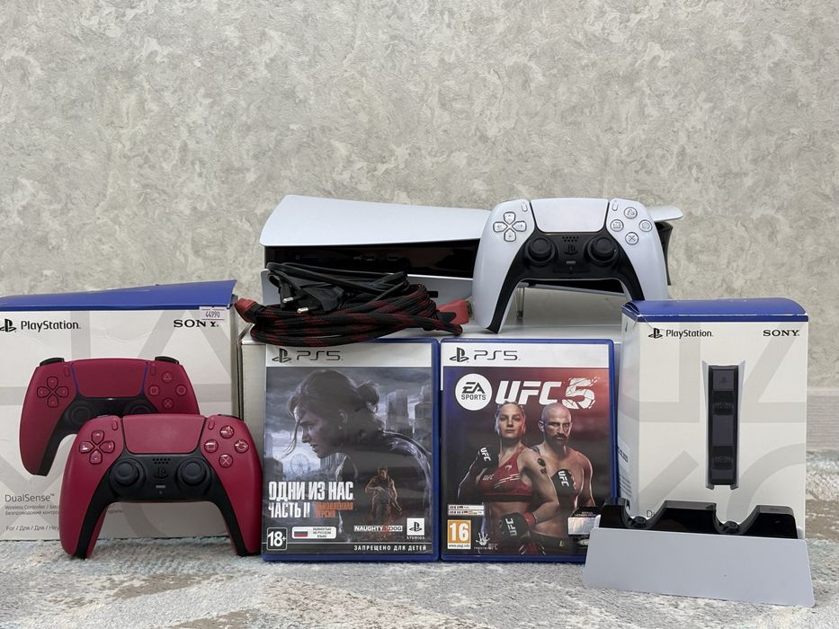 PlayStation 5 Slim на 1 ТБ с дисководом