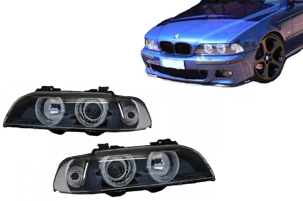 Oferta Paste Faruri BMW Angel Eyes Seria 5 E39 (1996-2003) Facelift Lo
