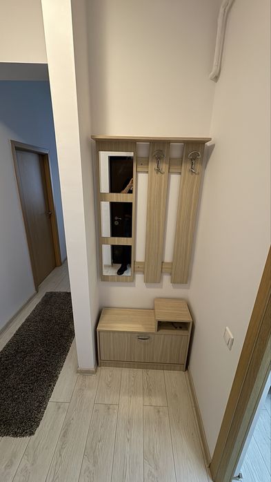 Inchiriez apartament 2 camere zona centrala str traian mobilat modern cu parcare subterana inclusa etaj3 bloc nou
