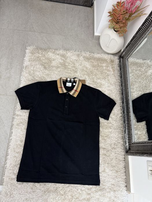 Tricou polo Burberry bumbac 100% colectie noua