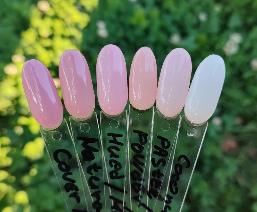 Каучукова цветна база "Molekula Nails'' Без ТПО!