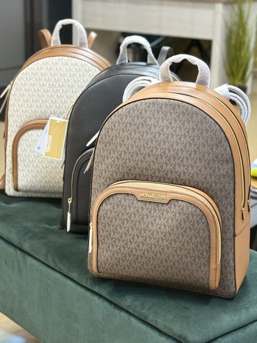 Дамска раница Michael Kors Jaycee Brown Large