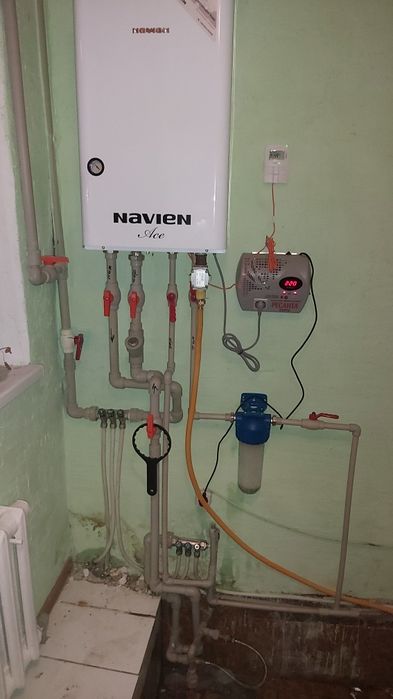 Газовые котлы установка