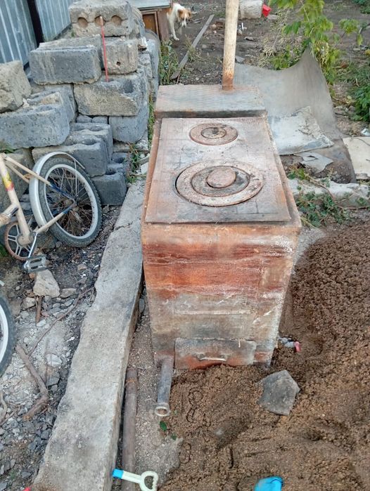 Котел твердотопливный