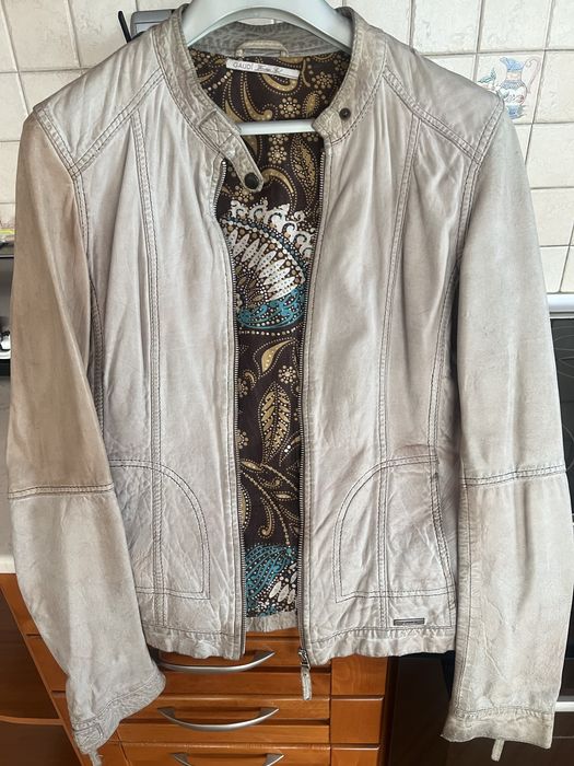 Кожено дамско яке