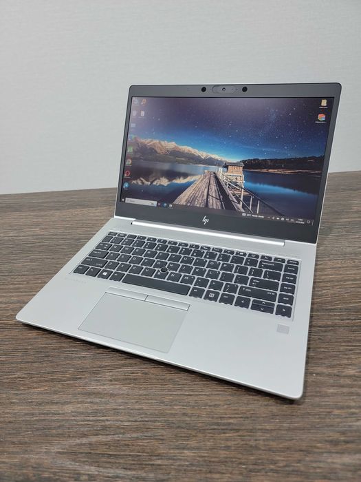 мощный 8-ядерный ноутбук Hp EliteBook 745 G6, подсветка клавиатуры,