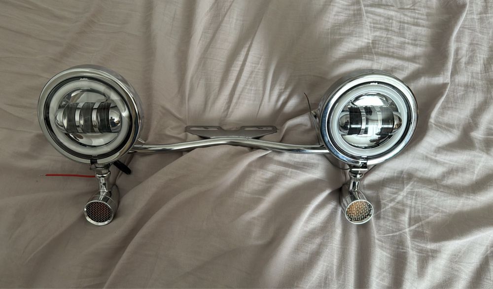 Proiectoare chopper LED proiectoare moto Led