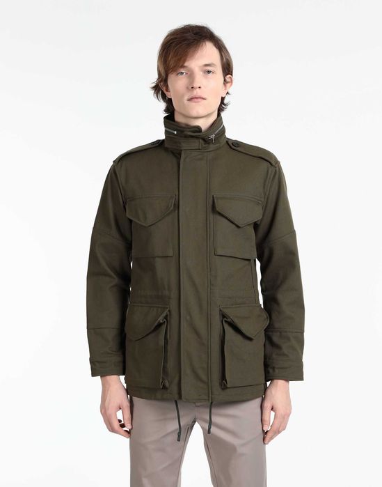 Модерно яке на 8 by Yoox стил милитъри Класическа кройка Размер М 40лв