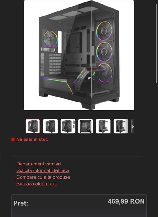 Carcasa PC Alphagear Mirage Mark 3 black